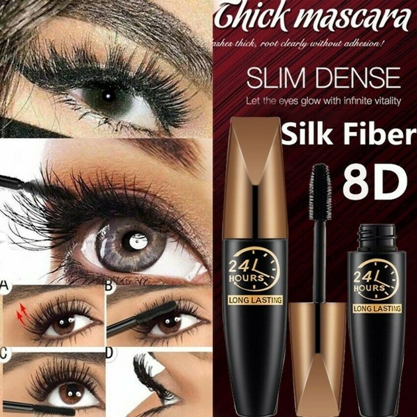 🔥Achetez 1 obtenez 1 gratuit🔥Waterproof Silk Fibre Thick Lengthening Mascara