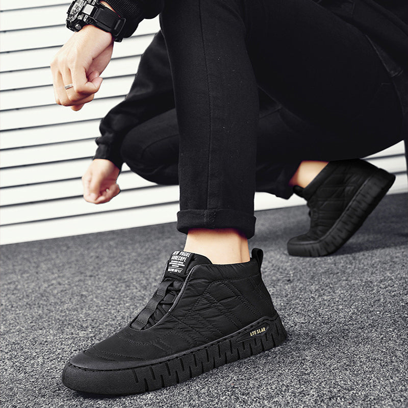 Chaussures d'hiver antidérapantes et imperméables pour homme
