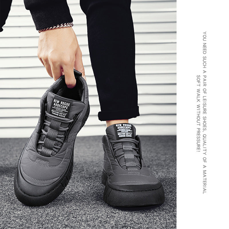 Chaussures d'hiver antidérapantes et imperméables pour homme