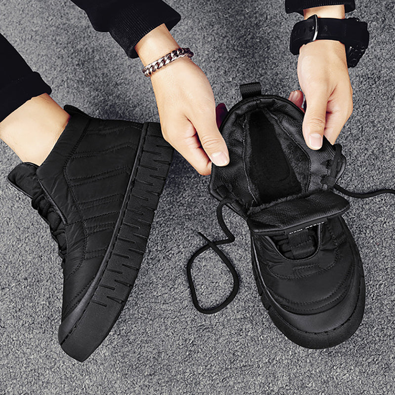 Chaussures d'hiver antidérapantes et imperméables pour homme
