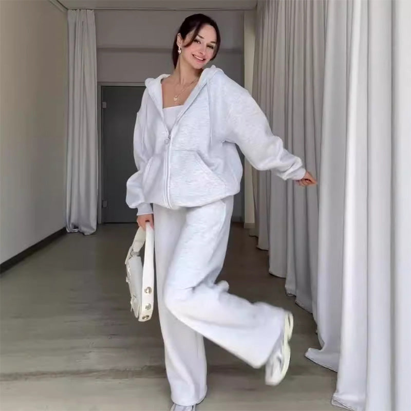 ⏰Dernier jour - 49% DE RÉDUCTION💥Ensemble deux pièces à capuche et jogging à la mode pour femmes