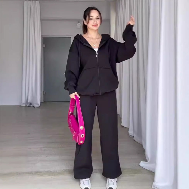 ⏰Dernier jour - 49% DE RÉDUCTION💥Ensemble deux pièces à capuche et jogging à la mode pour femmes