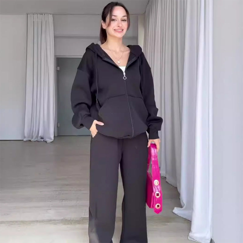 ⏰Dernier jour - 49% DE RÉDUCTION💥Ensemble deux pièces à capuche et jogging à la mode pour femmes