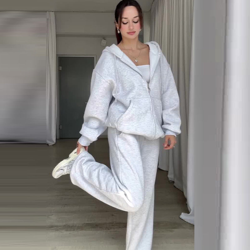 ⏰Dernier jour - 49% DE RÉDUCTION💥Ensemble deux pièces à capuche et jogging à la mode pour femmes