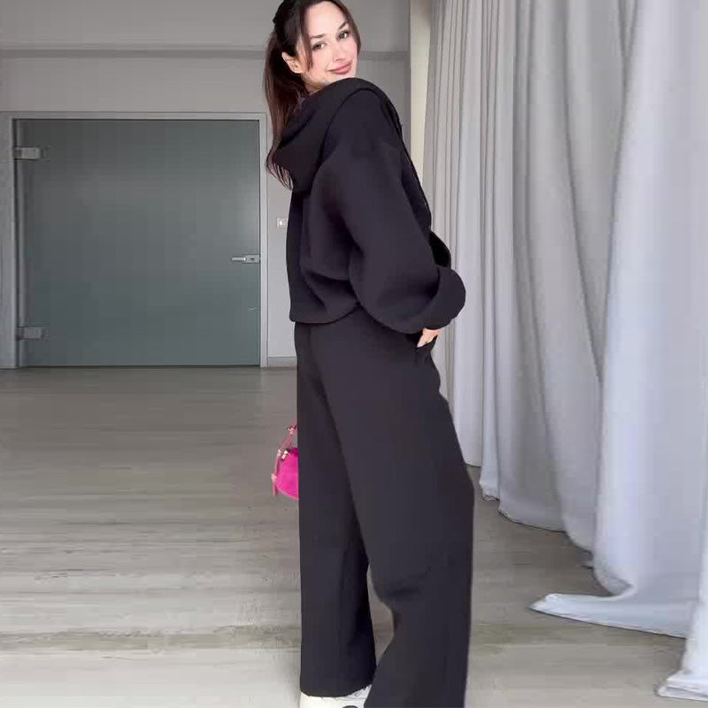 ⏰Dernier jour - 49% DE RÉDUCTION💥Ensemble deux pièces à capuche et jogging à la mode pour femmes