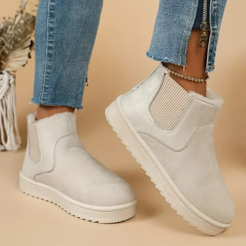 đ„Vente chaude 49% OFF - Bottes courtes confortables et chaudes pour femmes