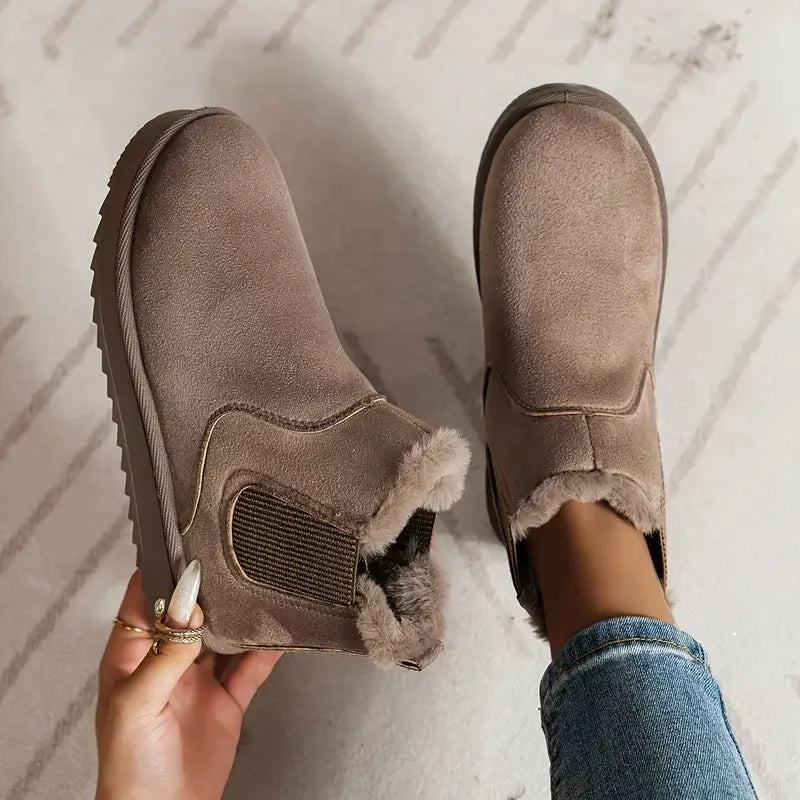 đ„Vente chaude 49% OFF - Bottes courtes confortables et chaudes pour femmes