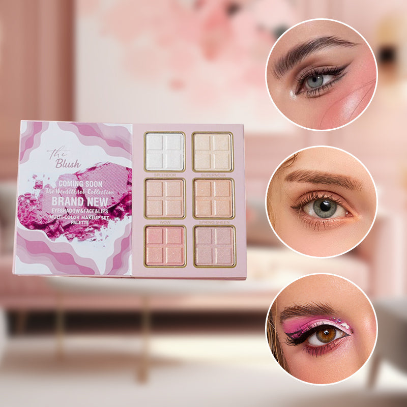 🔥Soldes d'avant Noël🔥Palette de maquillage multicolore (5 couches)