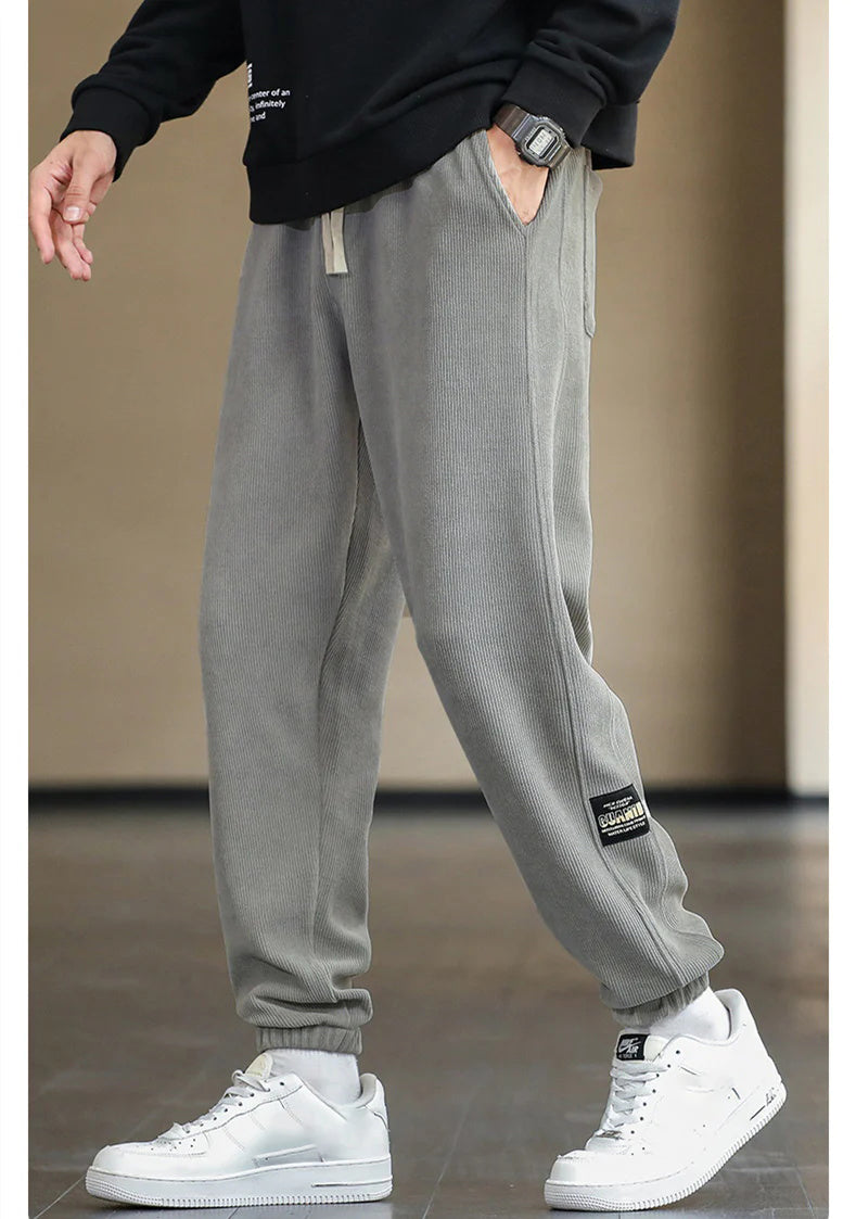 ăđ„EN VENTEăđPantalon dĂ©contractĂ© en velours cĂŽtelĂ© pour hommes
