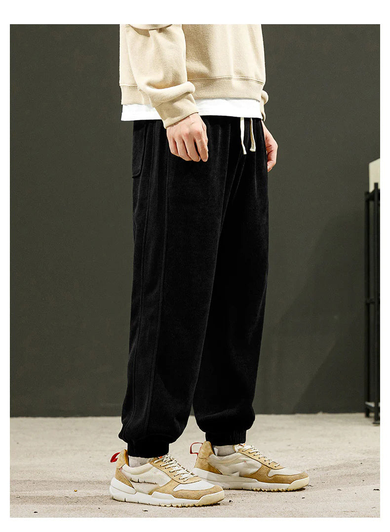 ăđ„EN VENTEăđPantalon dĂ©contractĂ© en velours cĂŽtelĂ© pour hommes