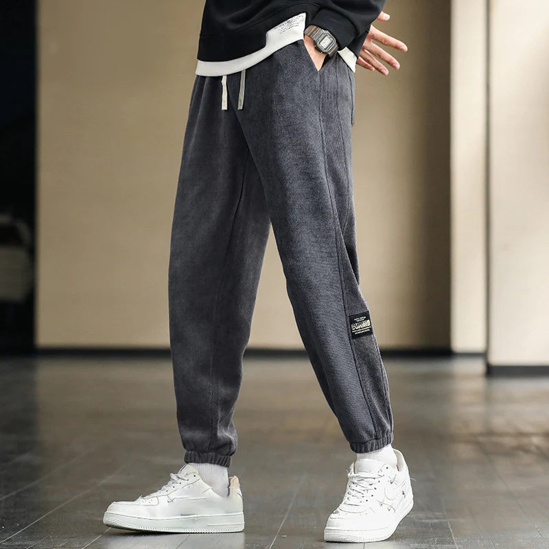 ăđ„EN VENTEăđPantalon dĂ©contractĂ© en velours cĂŽtelĂ© pour hommes