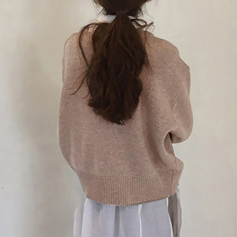 đ§„Pull boutonnĂ© irrĂ©gulier pour femmes