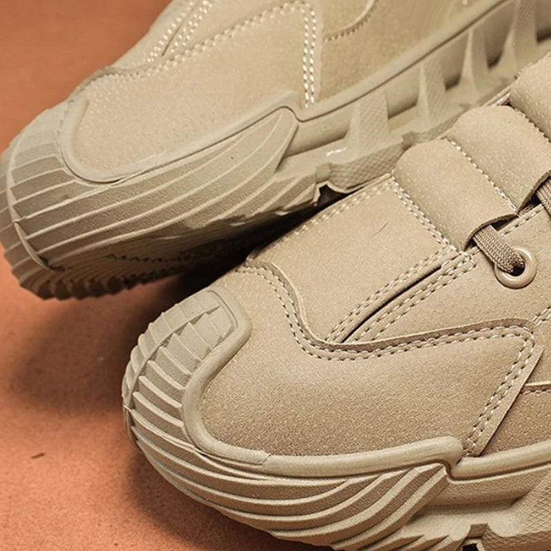 🔥Chaussures de marche décontractées à semelles épaisses et antidérapantes pour hommes
