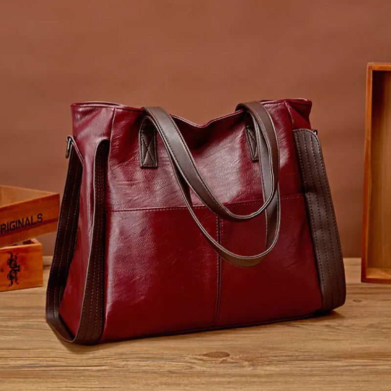 Sac à main rétro de grande capacité à bandoulière