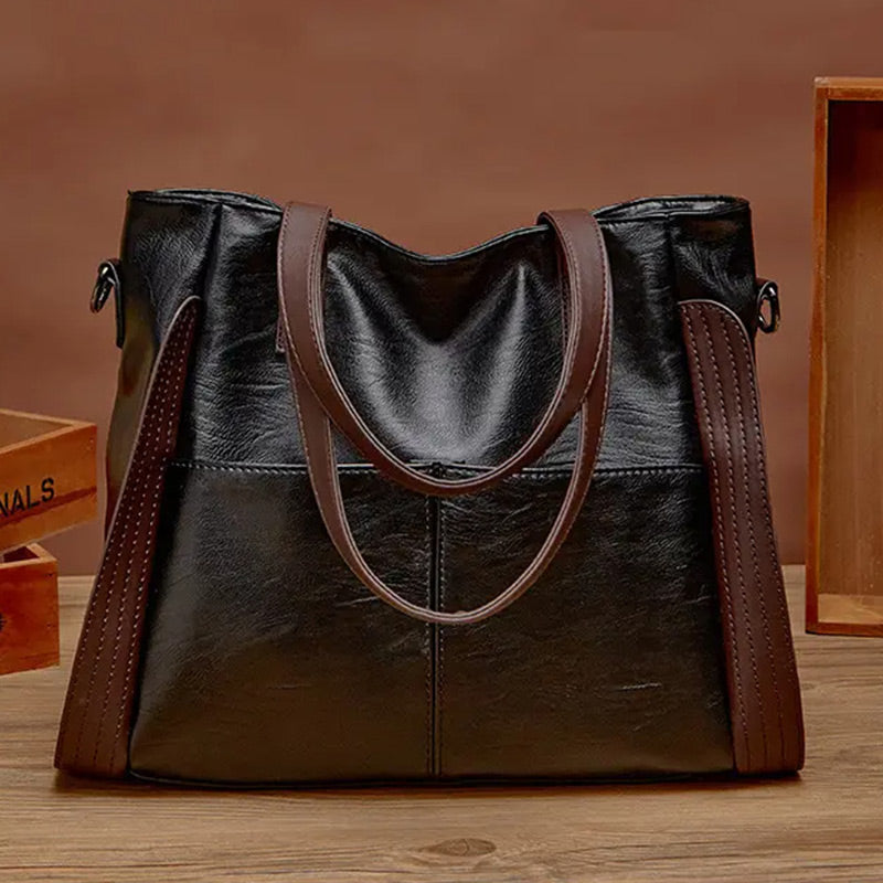 Sac à main rétro de grande capacité à bandoulière