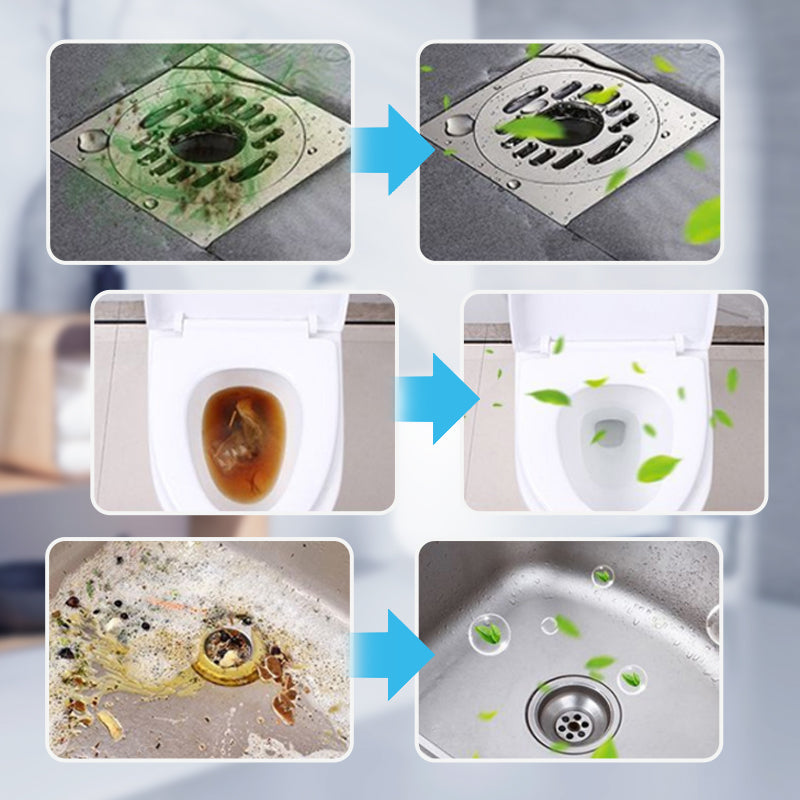 🔥🚽Un must pour tous les ménages🫧Poudre nettoyante multifonctionnelle et puissante contre les bouchons d'égout