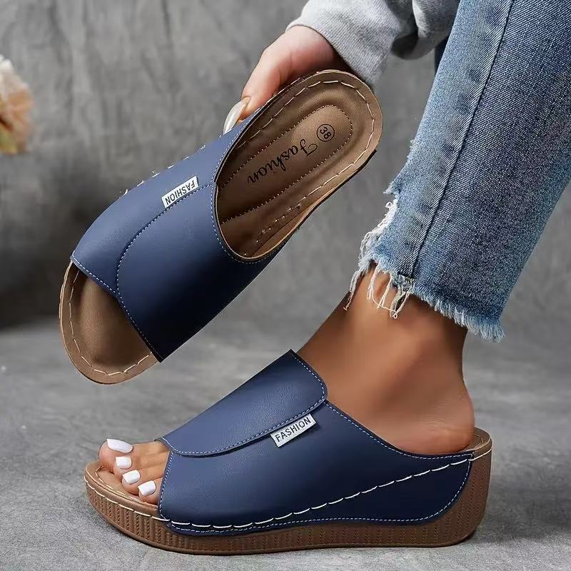 đ„Sale 49% offđ„Casual Wedge Slide sandales pour femmes