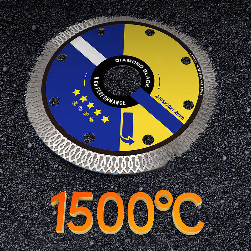 Disques de coupe réussis pour les carreaux céramiques superfins