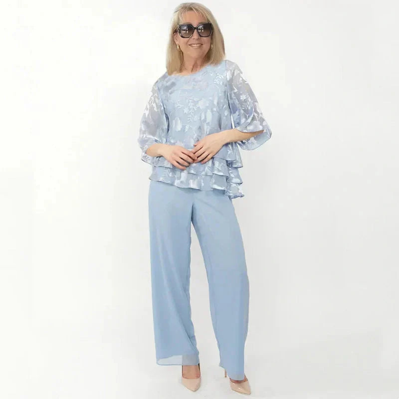 🌺Robe élégante en mousseline de soie pour femmes