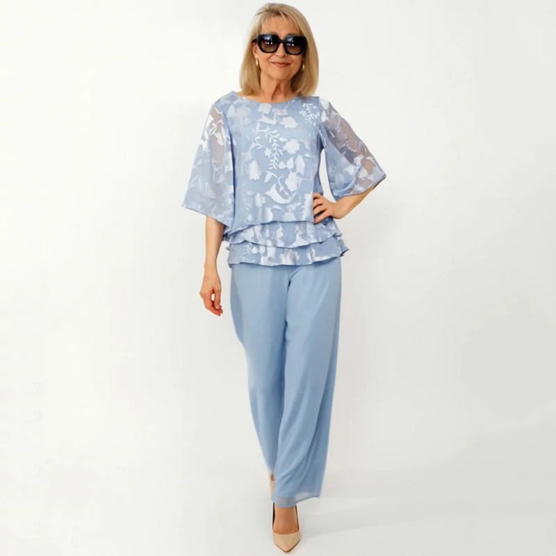 🌺Robe élégante en mousseline de soie pour femmes