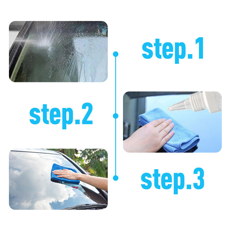 Polissage efficace des vitres de voiture