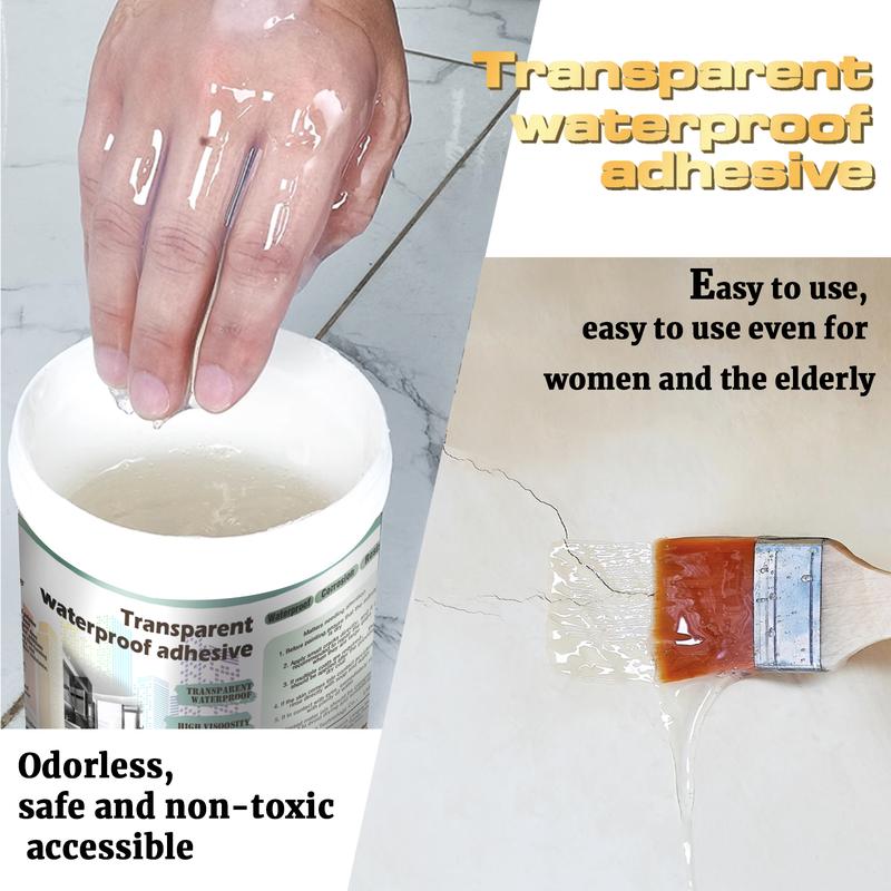 Revêtement imperméable transparent pour l'intérieur et l'extérieur