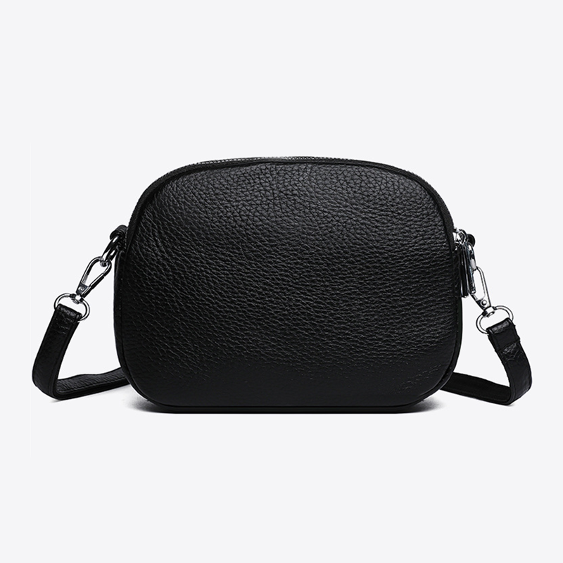 Sac léger à bandoulière de couleur unie pour femmes