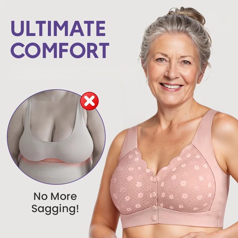 🔥Achetez 1 obtenez 1 gratuit🔥Soutien-gorge confortable à fermeture frontale et sans armature pour femmes