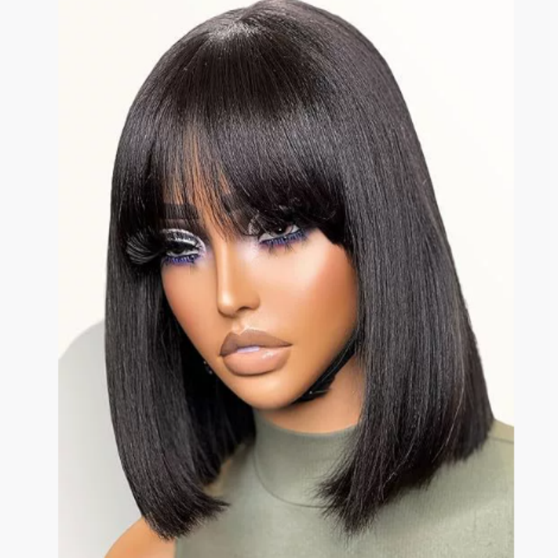 🎁💇♀️ Jusqu’à -60 % ! Perruque carrée mi-longue pour femme — Style tendance & cheveux ultra-naturels ✨💕