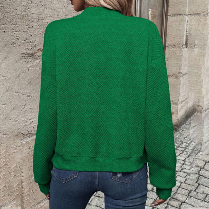 Cardigan à fermeture éclair pour femmes, décontracté et à la mode