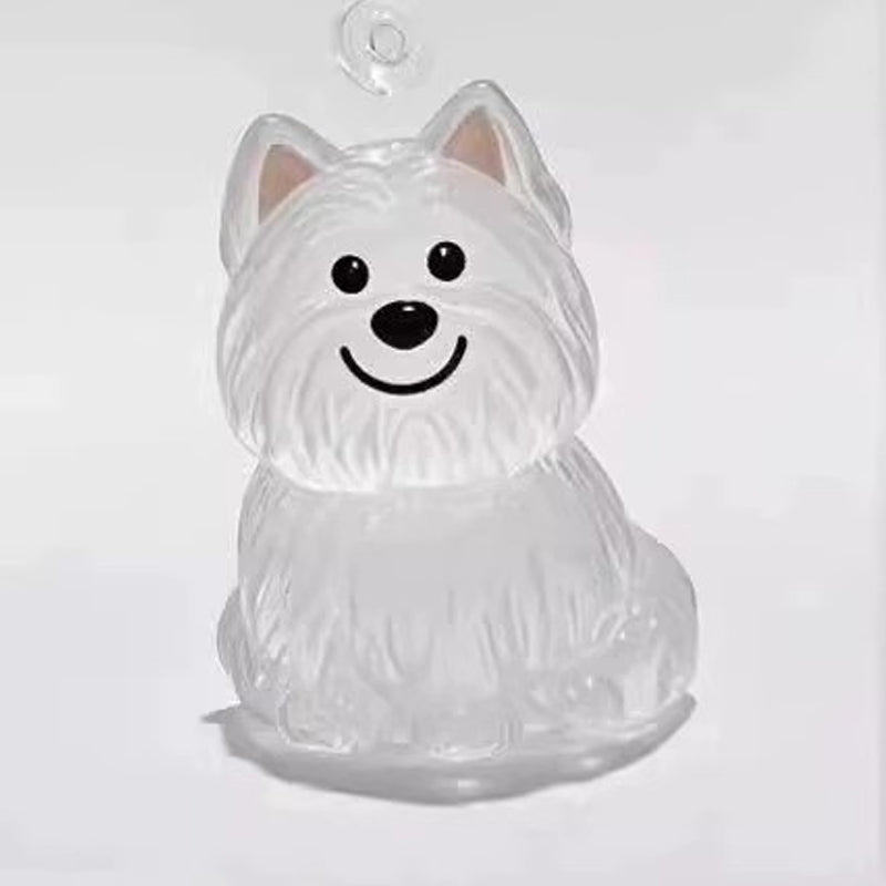🐶Chien collectionneur de poils Porte-clés breloque boîte de rangement commémorative