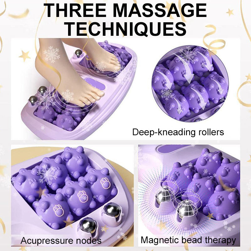 💥🦶✨Promo -50%💆♀️Rouleau de massage portable double – Détente & soulagement immédiat pour vos pieds😌🌿