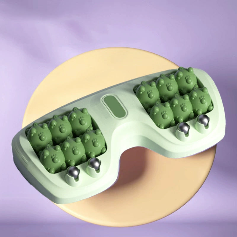 💥🦶✨Promo -50%💆♀️Rouleau de massage portable double – Détente & soulagement immédiat pour vos pieds😌🌿