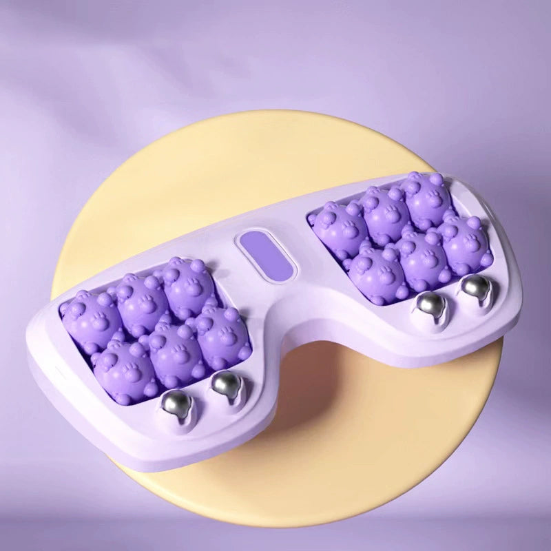 💥🦶✨Promo -50%💆♀️Rouleau de massage portable double – Détente & soulagement immédiat pour vos pieds😌🌿