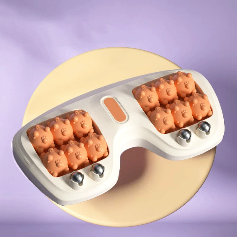 💥🦶✨Promo -50%💆♀️Rouleau de massage portable double – Détente & soulagement immédiat pour vos pieds😌🌿