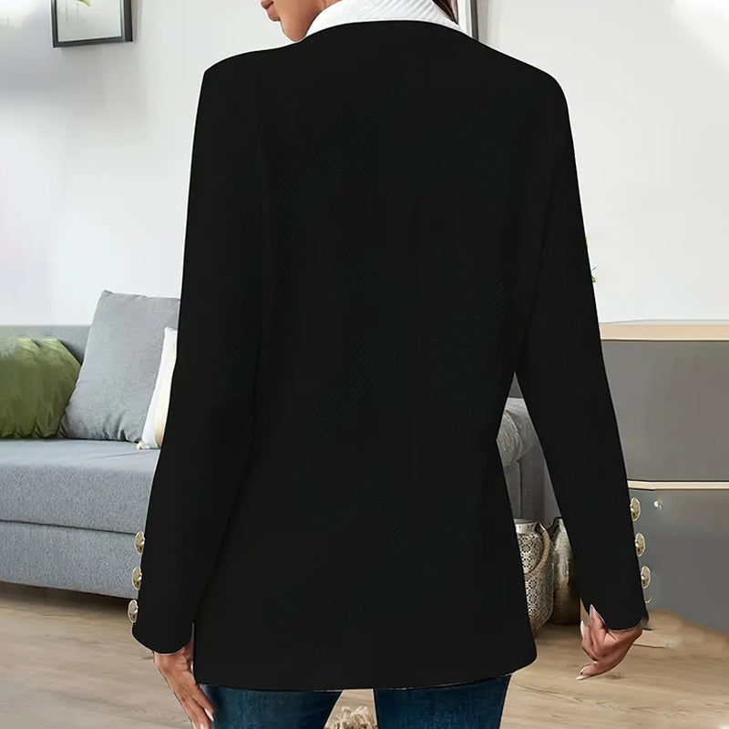 Manteau ouvert sur le devant pour femme, élégant et coloré