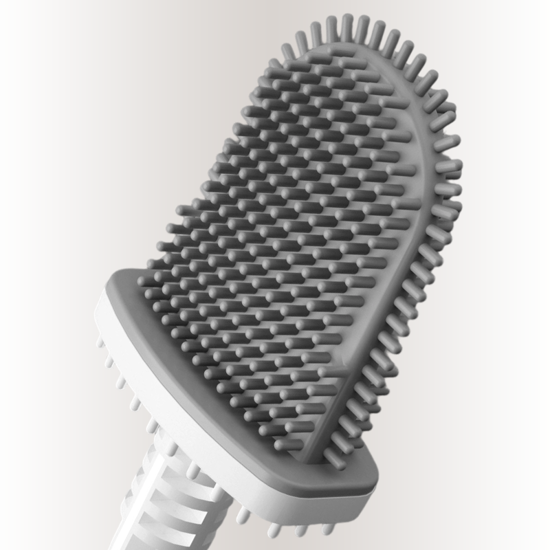 Ensemble brosse WC extensible et support