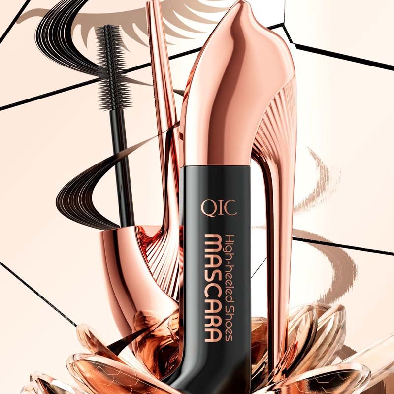 Mascara 3D pour cils naturels, style talon haut
