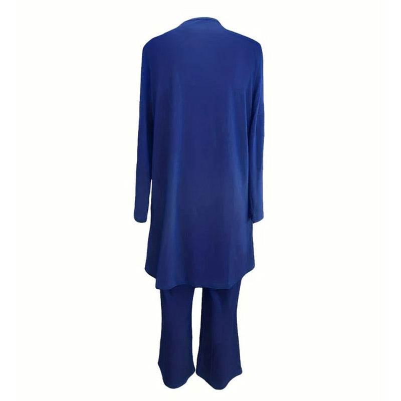 Ensemble 3 pièces élégant pour femme, coupe décontractée