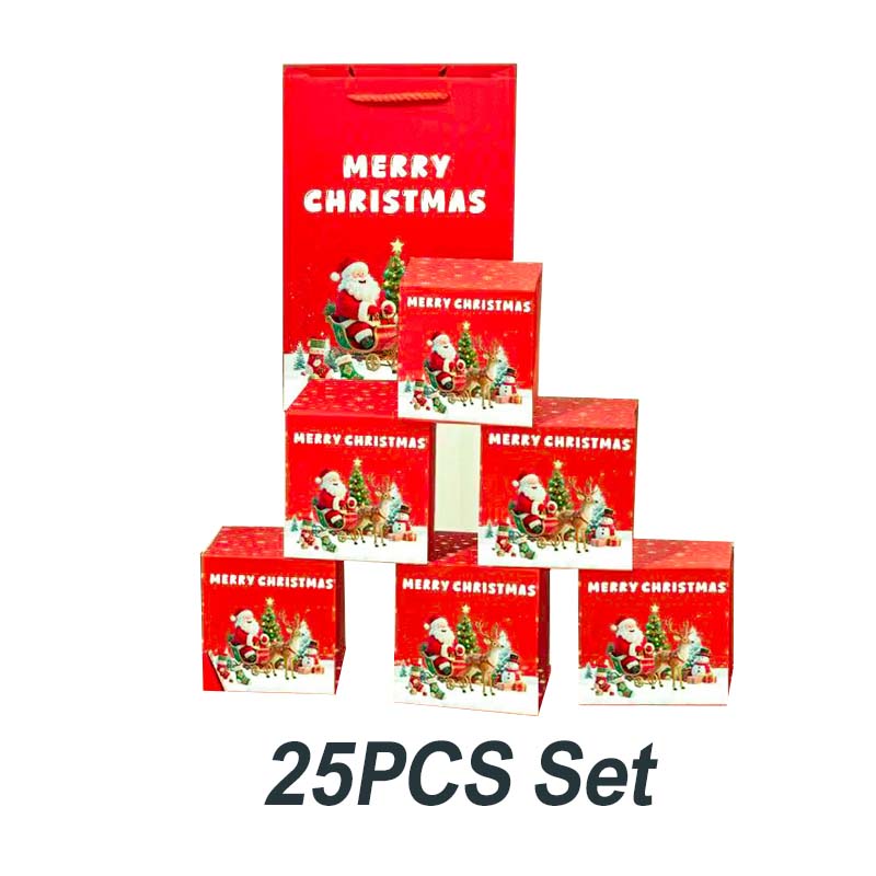 🎅Boîte cadeau de Noël pliable et rebondissante unique🎄
