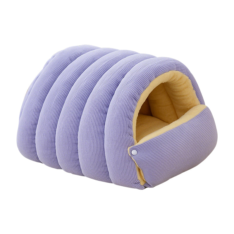 📢50% de réduction!!!📍Chaleur, confort douillet, niche en peluche pour animaux domestiques