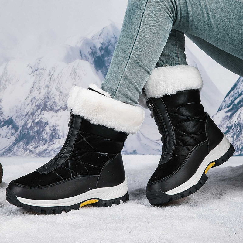 đ„DERNIER JOUR DE SOLDES 50 % DE RĂDUCTIONđ„ Bottes de neige chaudes antidĂ©rapantes Ă fermeture Ă©clair pour femmes