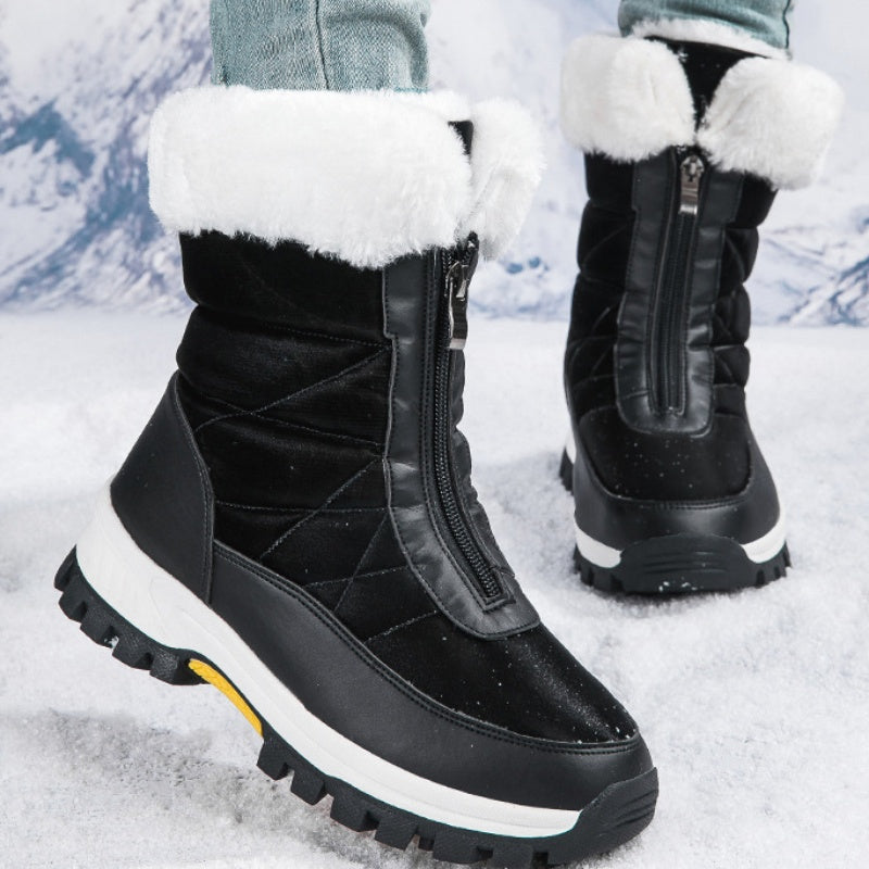 đ„DERNIER JOUR DE SOLDES 50 % DE RĂDUCTIONđ„ Bottes de neige chaudes antidĂ©rapantes Ă fermeture Ă©clair pour femmes