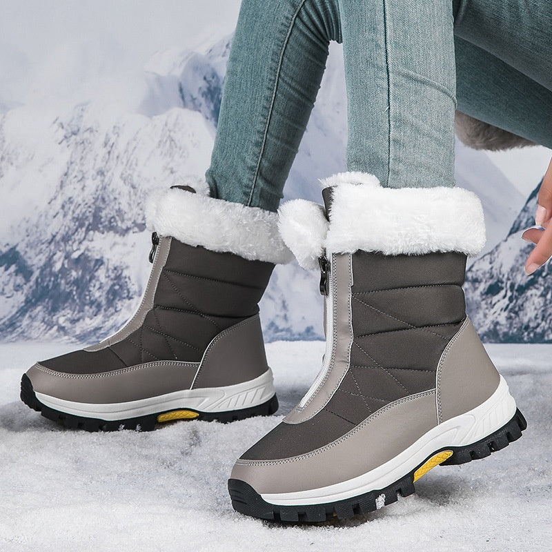 đ„DERNIER JOUR DE SOLDES 50 % DE RĂDUCTIONđ„ Bottes de neige chaudes antidĂ©rapantes Ă fermeture Ă©clair pour femmes
