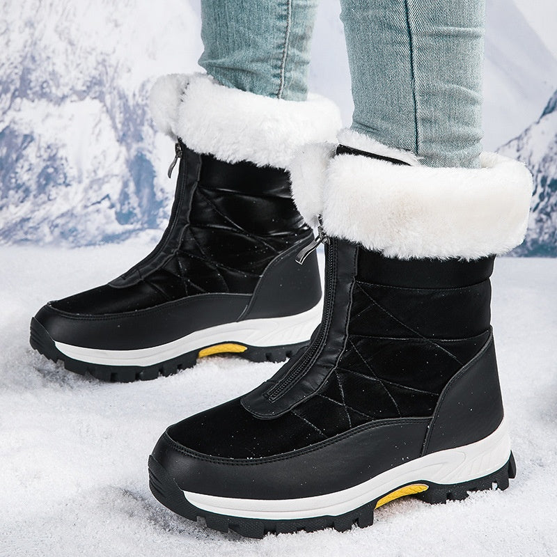 đ„DERNIER JOUR DE SOLDES 50 % DE RĂDUCTIONđ„ Bottes de neige chaudes antidĂ©rapantes Ă fermeture Ă©clair pour femmes