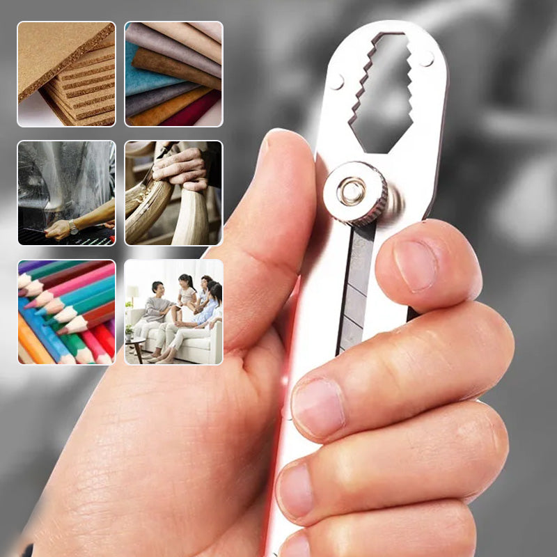 🔧 50 % de réduction ! Couteau utilitaire multifonction avec lame cassable – Grattoir, règle, clé & ouvre-bouteille en un seul outil compact ! ✨
