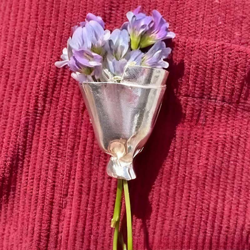 ✨🌷Broche fleur à porter