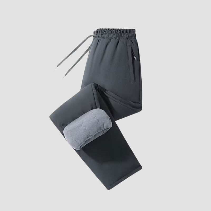 Pantalon thermique anti-froid avec genouillères – Restez au chaud pendant les hivers rigoureux - Achetez-en 2, la livraison est gratuite ! 🚚
