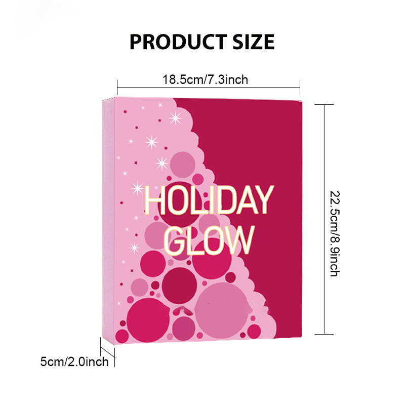 🎁 24 jours pleins de surprises — Calendrier de l'Avent en marbre rose 2025