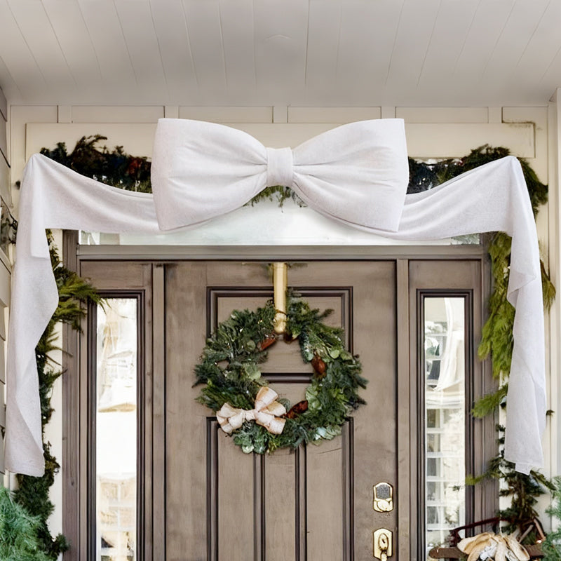 Grand nœud de Noël pour décoration